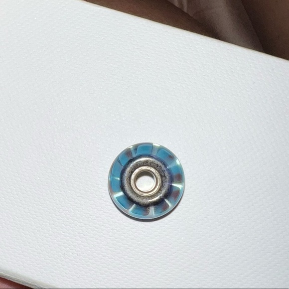 Glass Multicolored Troll bead - Picture 2 of 2